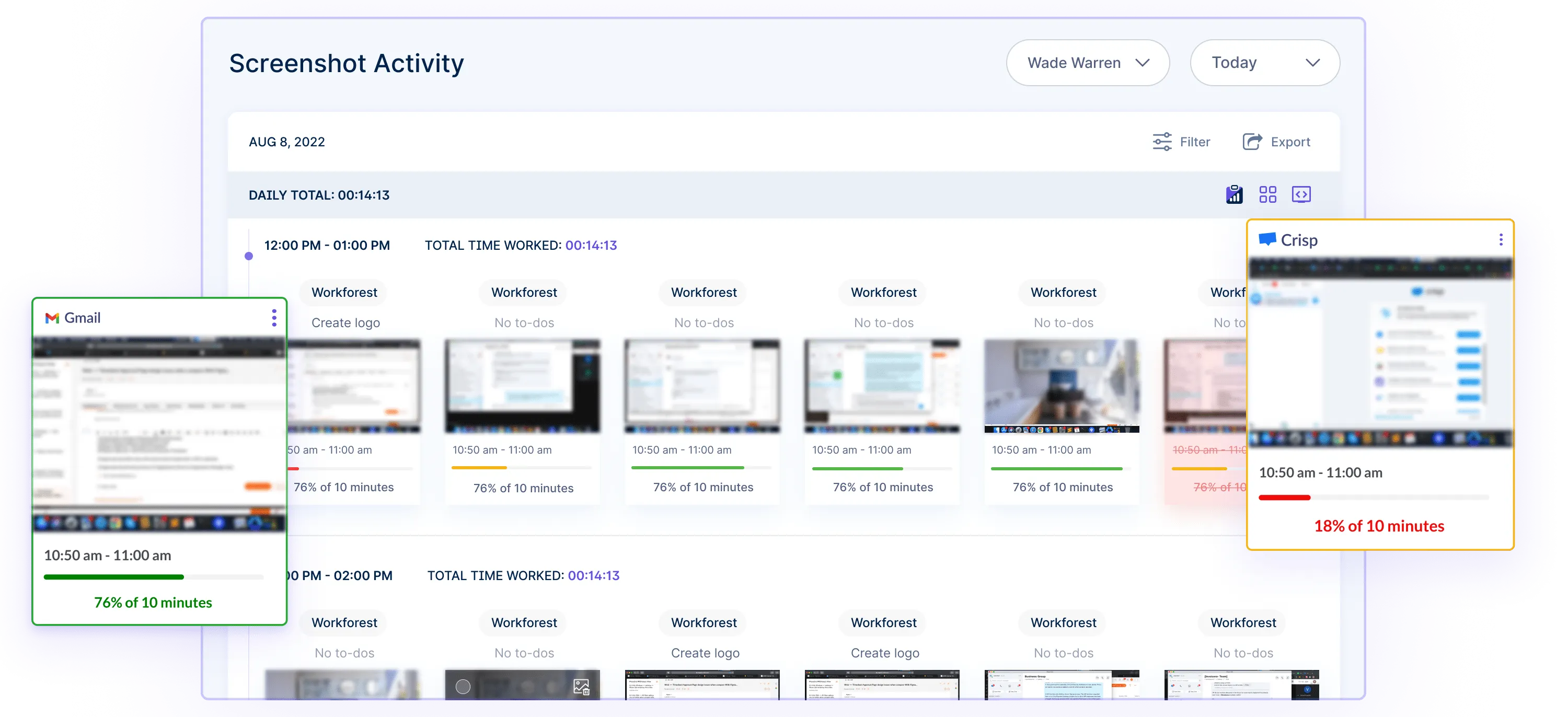 screenshots activity