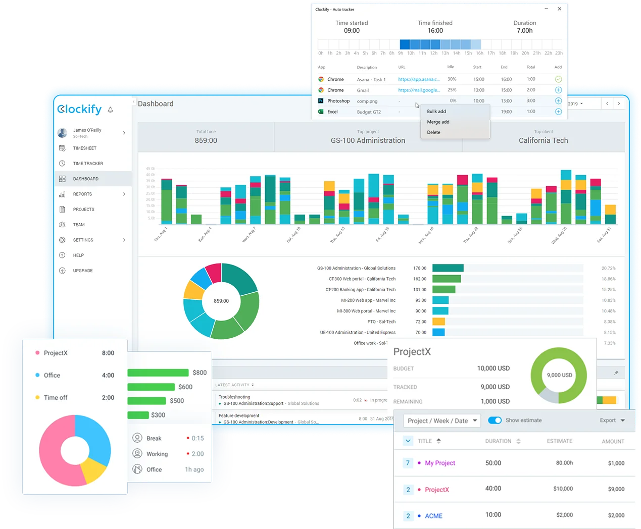 ClickUp Dashboard
