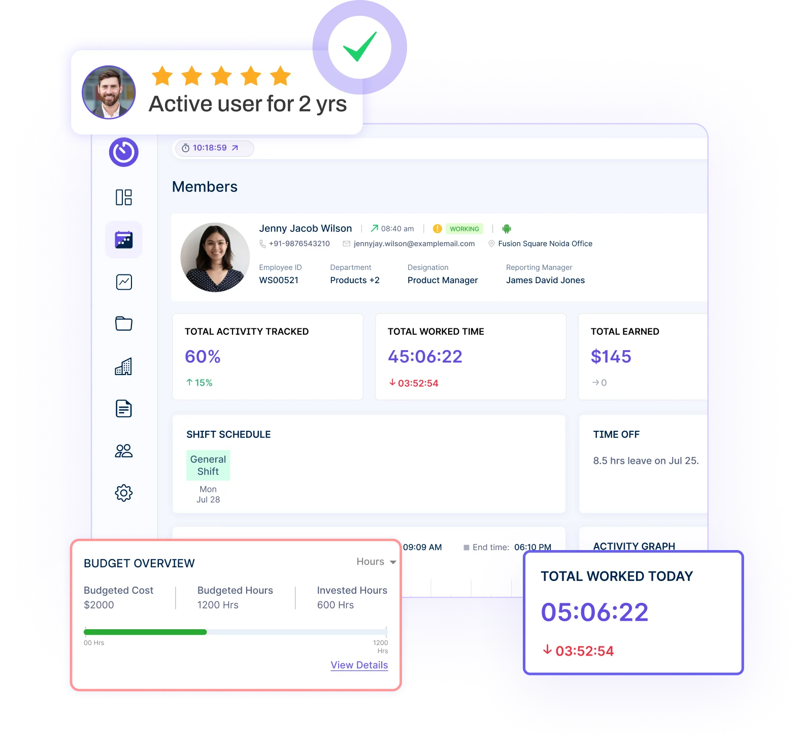 Workstatus Dashboard