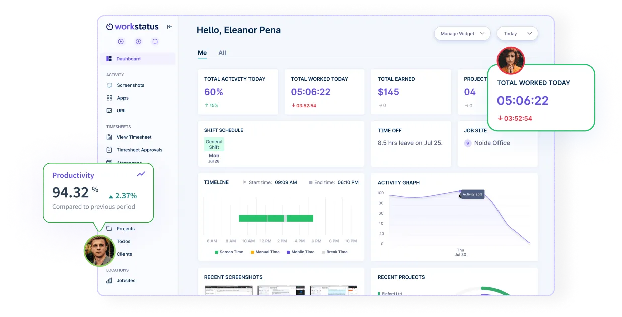 user activity monitoring