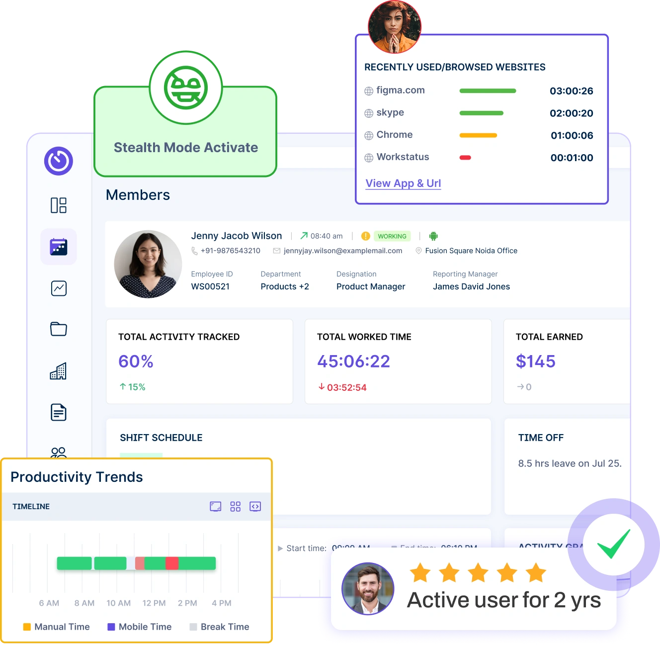 Workstatus Dashboard
