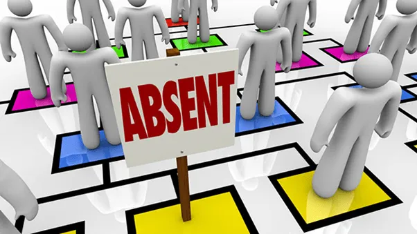 Identify patterns in the absence