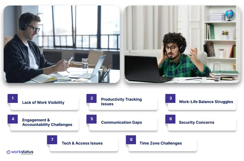 key challenges affecting remote productivity