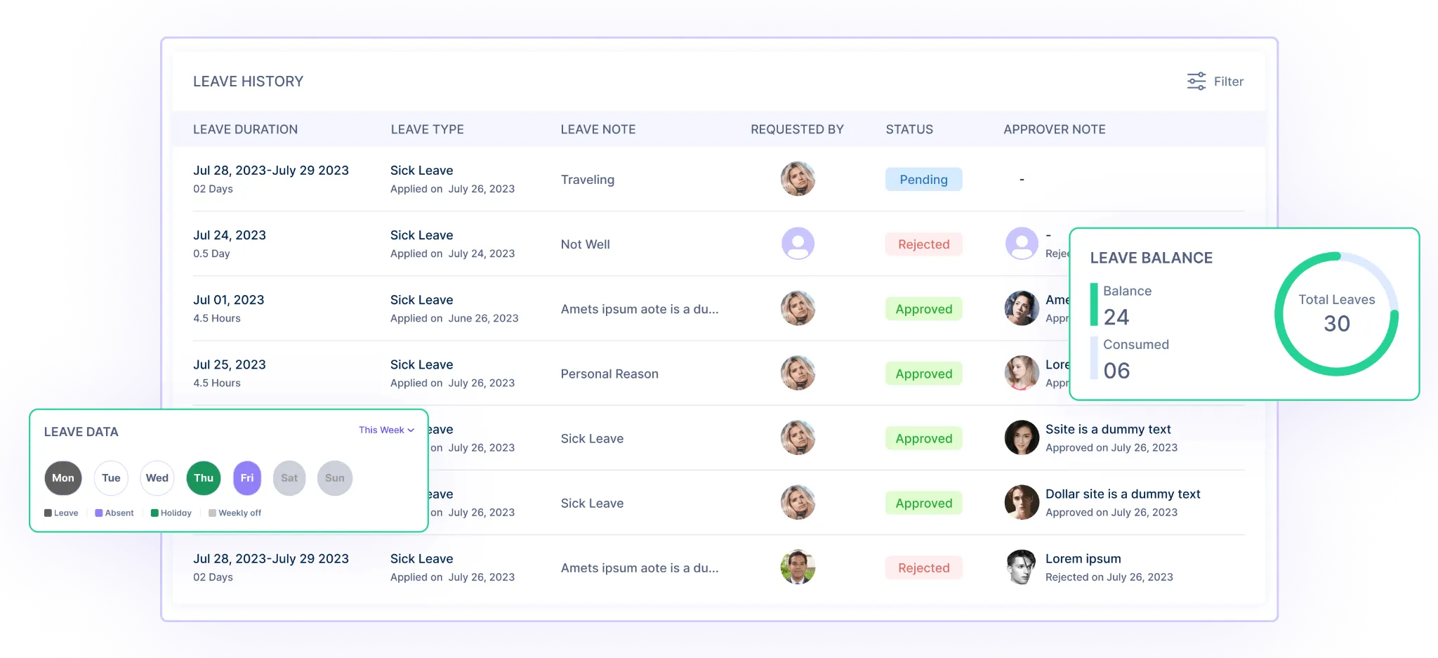 Time off Requests with Workstatus