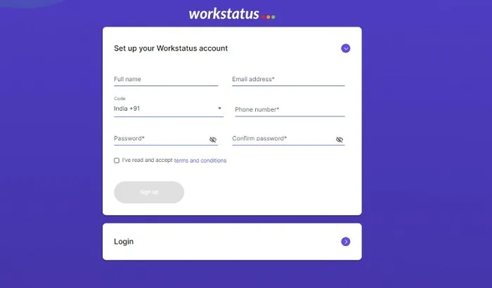 Login