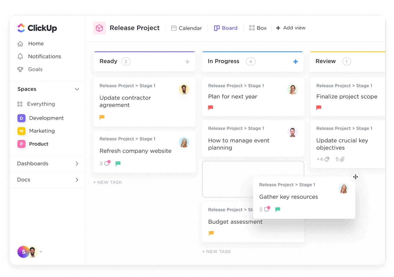 ClickUp_WS Dashboard
