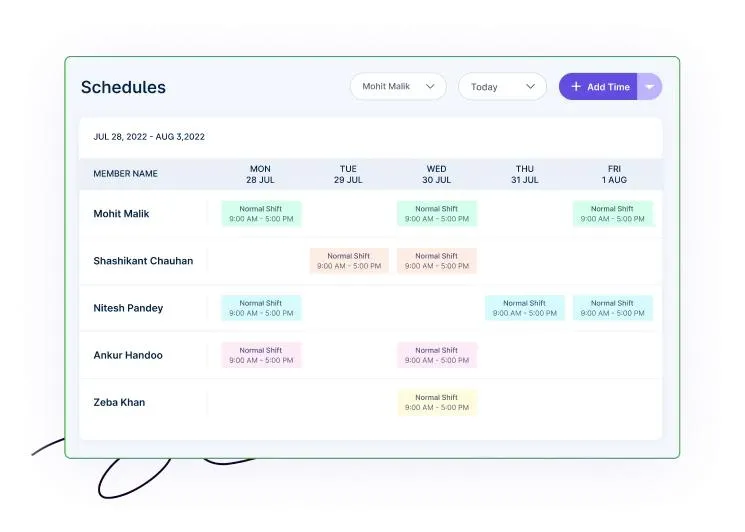 tracking holiday pay
