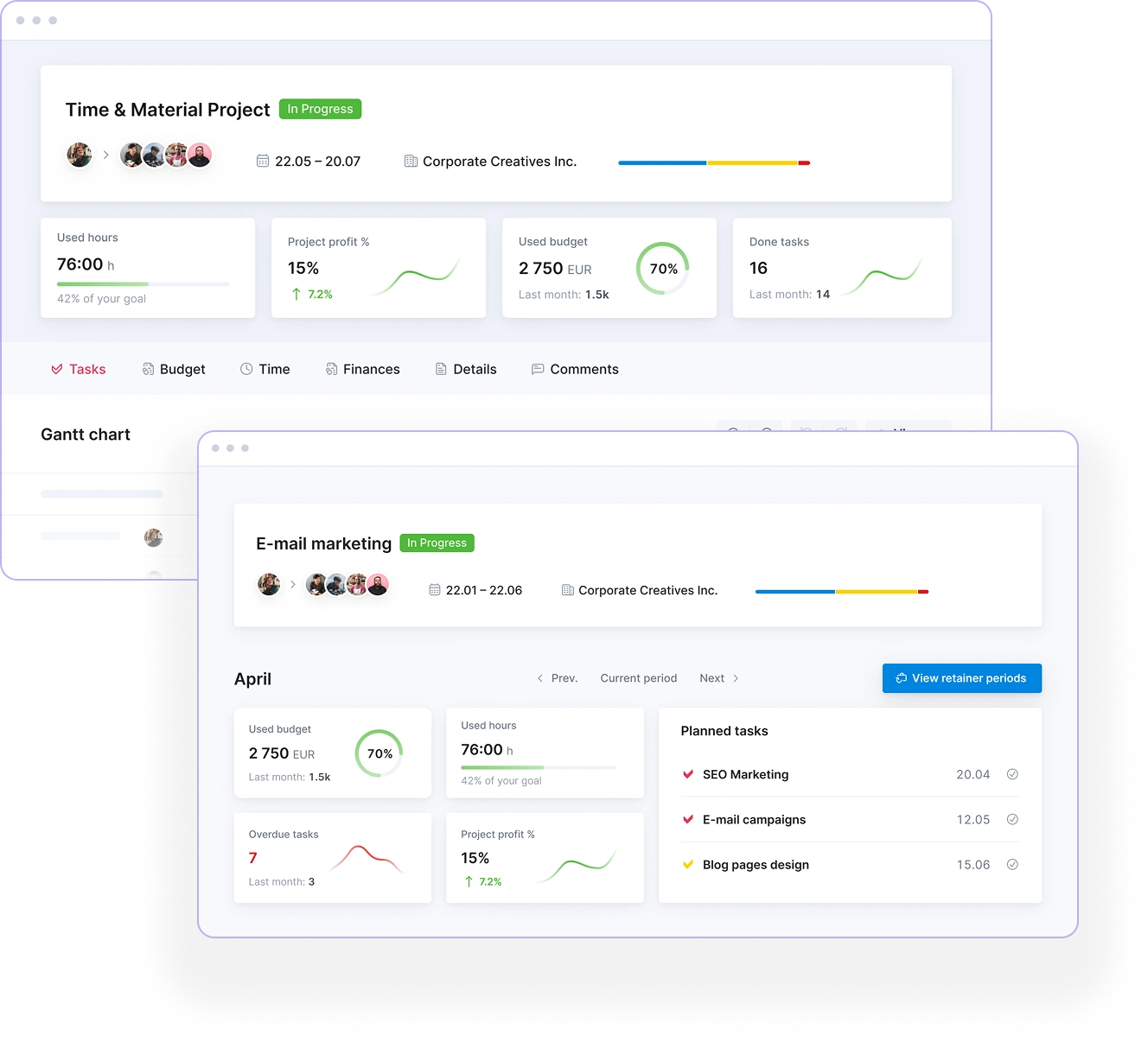 Scoro_WS Dashboard