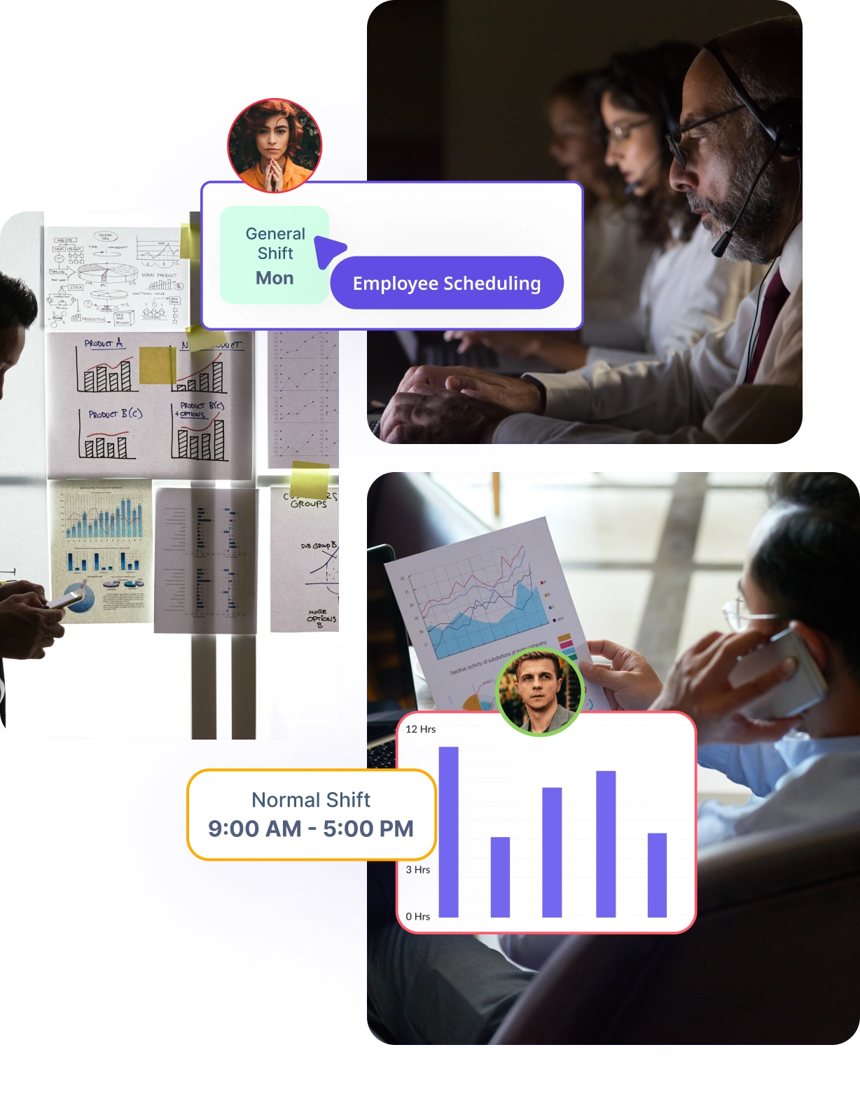 manage employee shifts