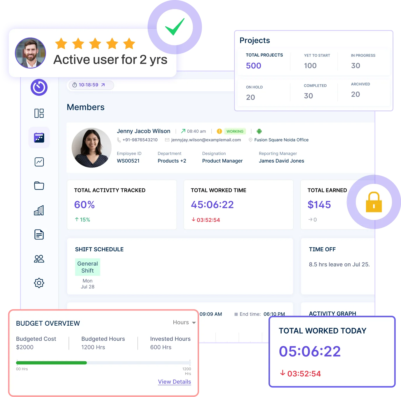 Workstatus Dashboard